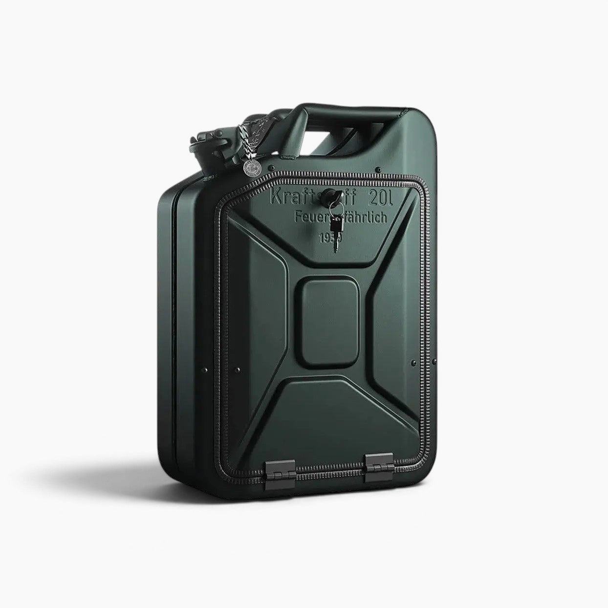 Jerry Can Drinks Bar (Racing Green + Oak)