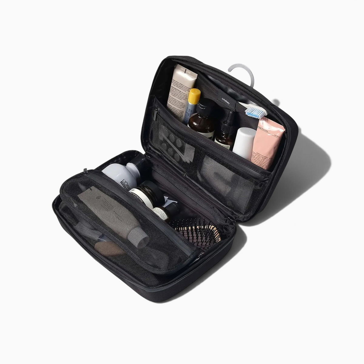 Hanging Toiletry Bag L (Black)