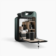 Jerry Can Drinks Bar (Racing Green + Oak)