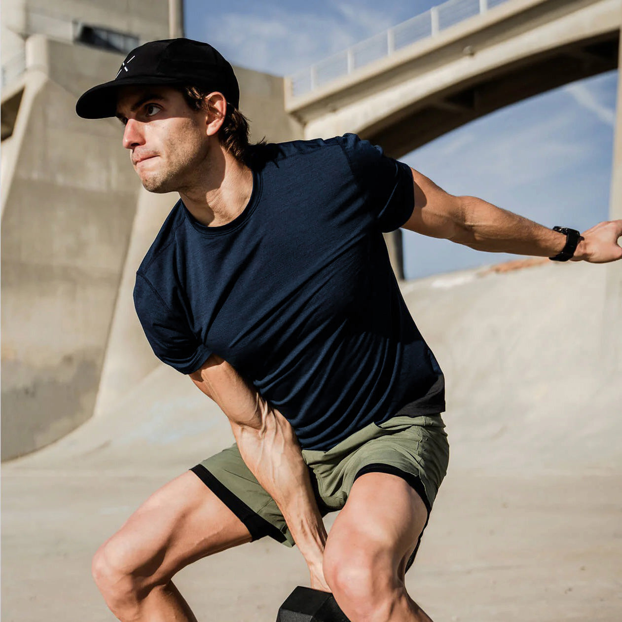Interval Training Shirt (Navy)
