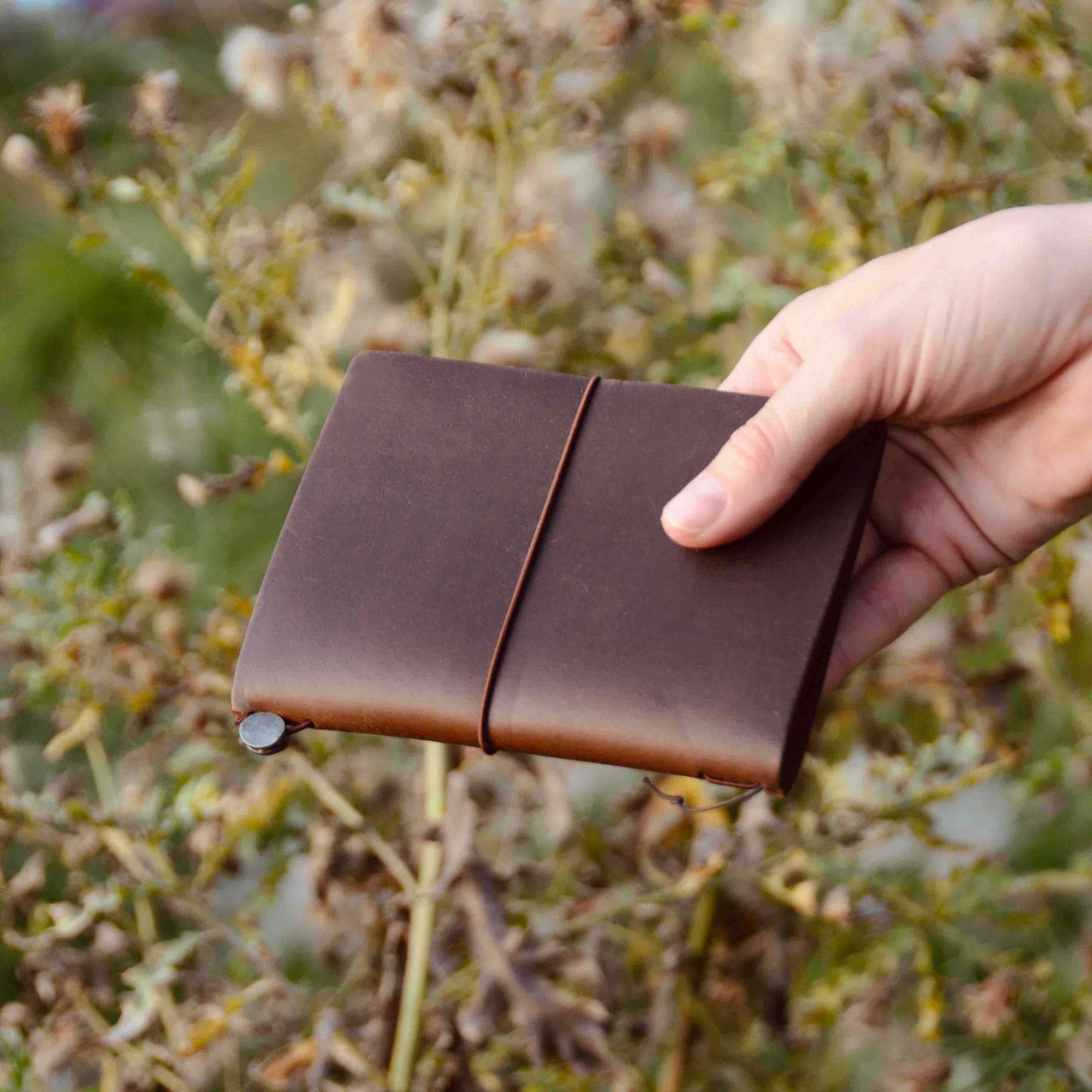 Leather Travel Journal (Brown)