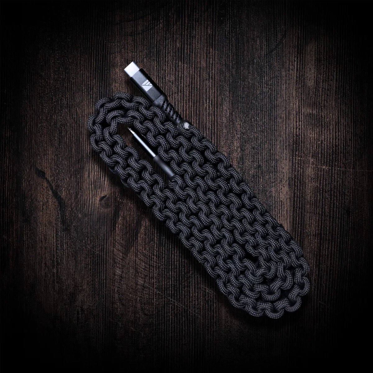 Paracord Charging Cable (Black / USB-C)