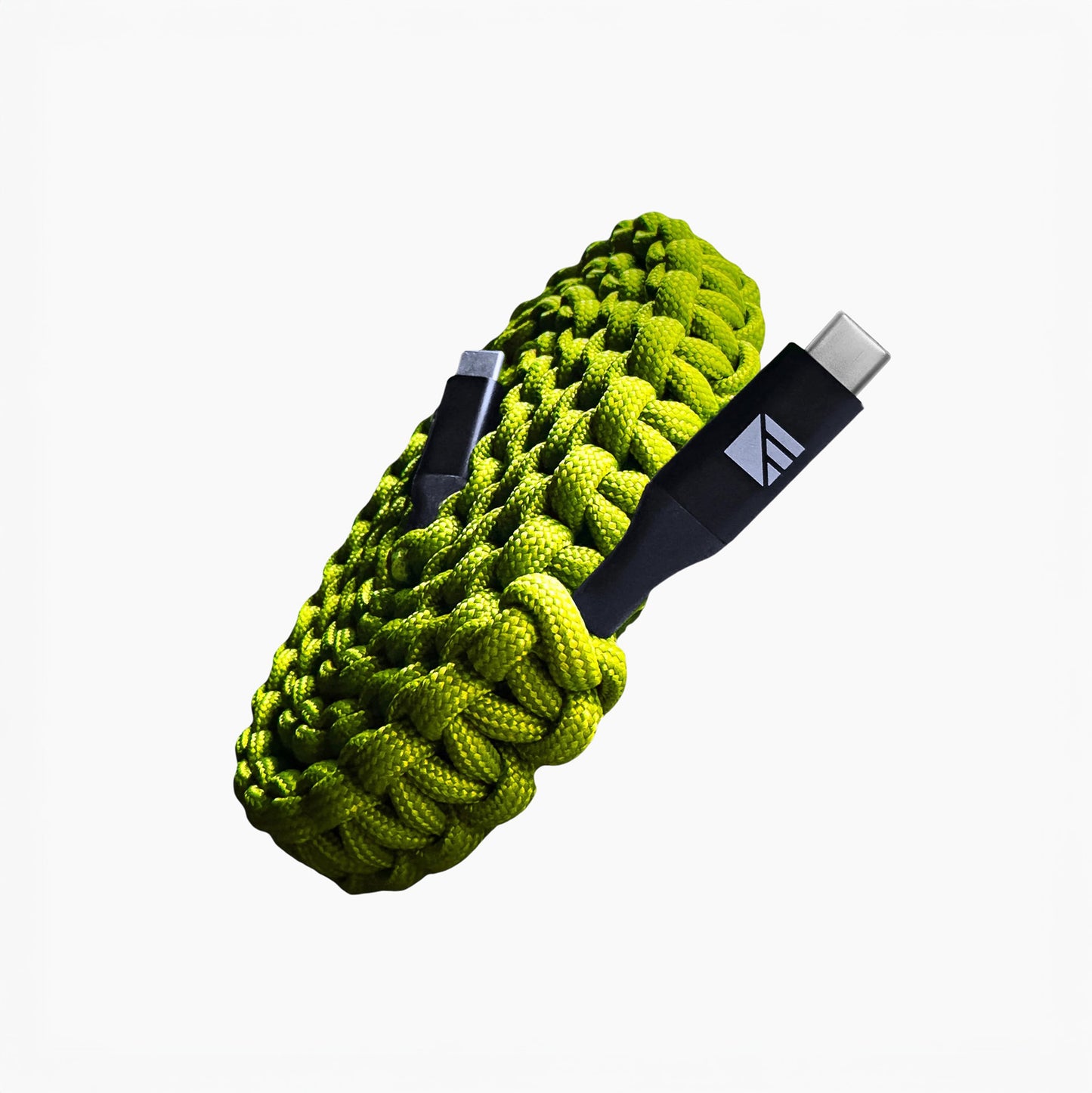 Paracord Charging Cable (Green / USB-C)