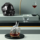 Memento Mori Crystal Whisky Decanter