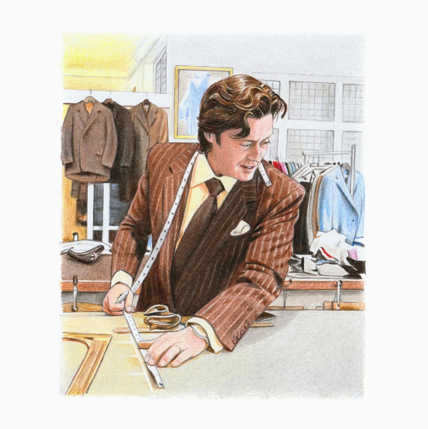 The Savile Row Suit: The Art of Bespoke Tailoring
