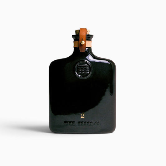 Ceramic Flask (Black)