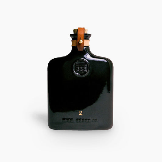 Ceramic Flask (Black)