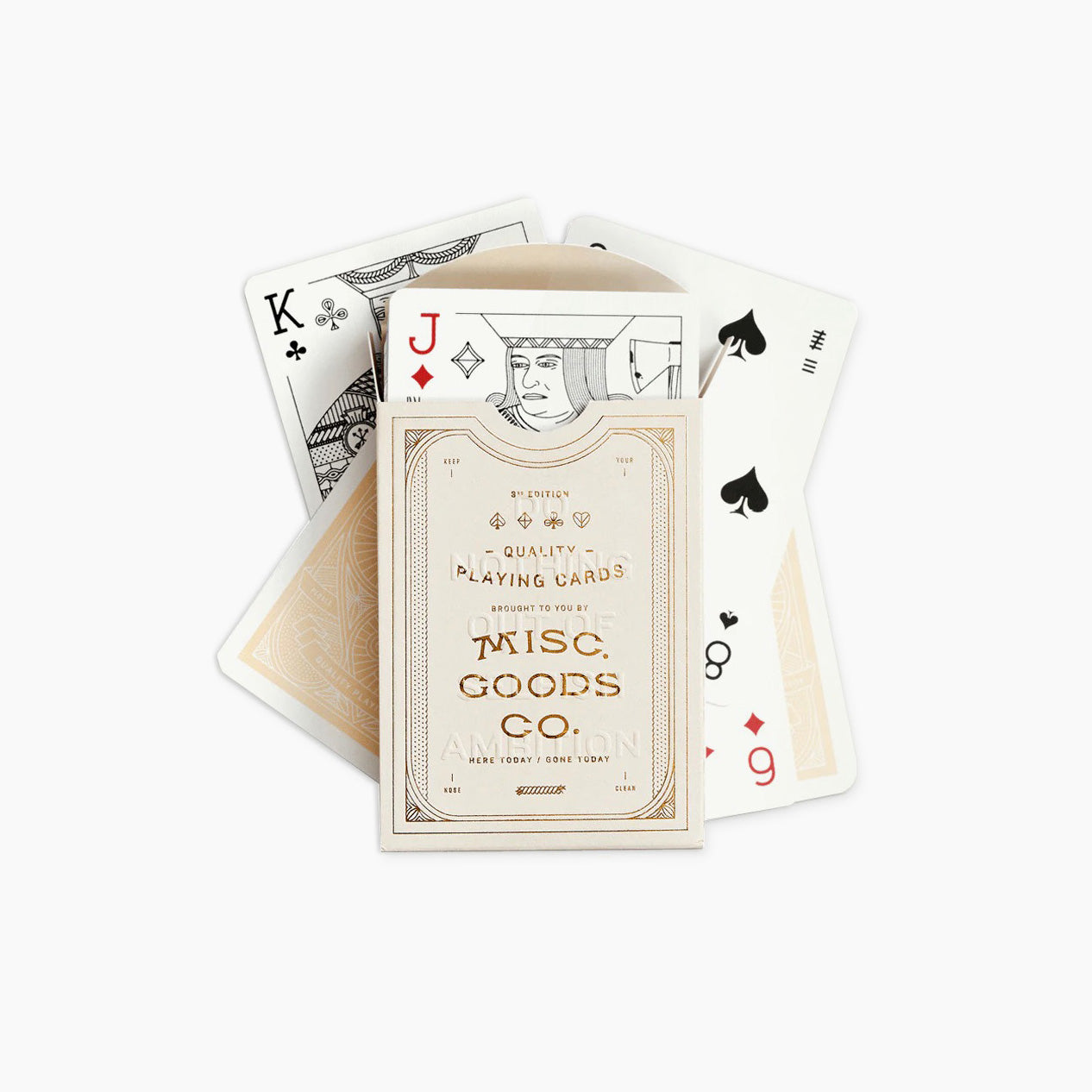 Illustrated Playing Cards (Ivory)