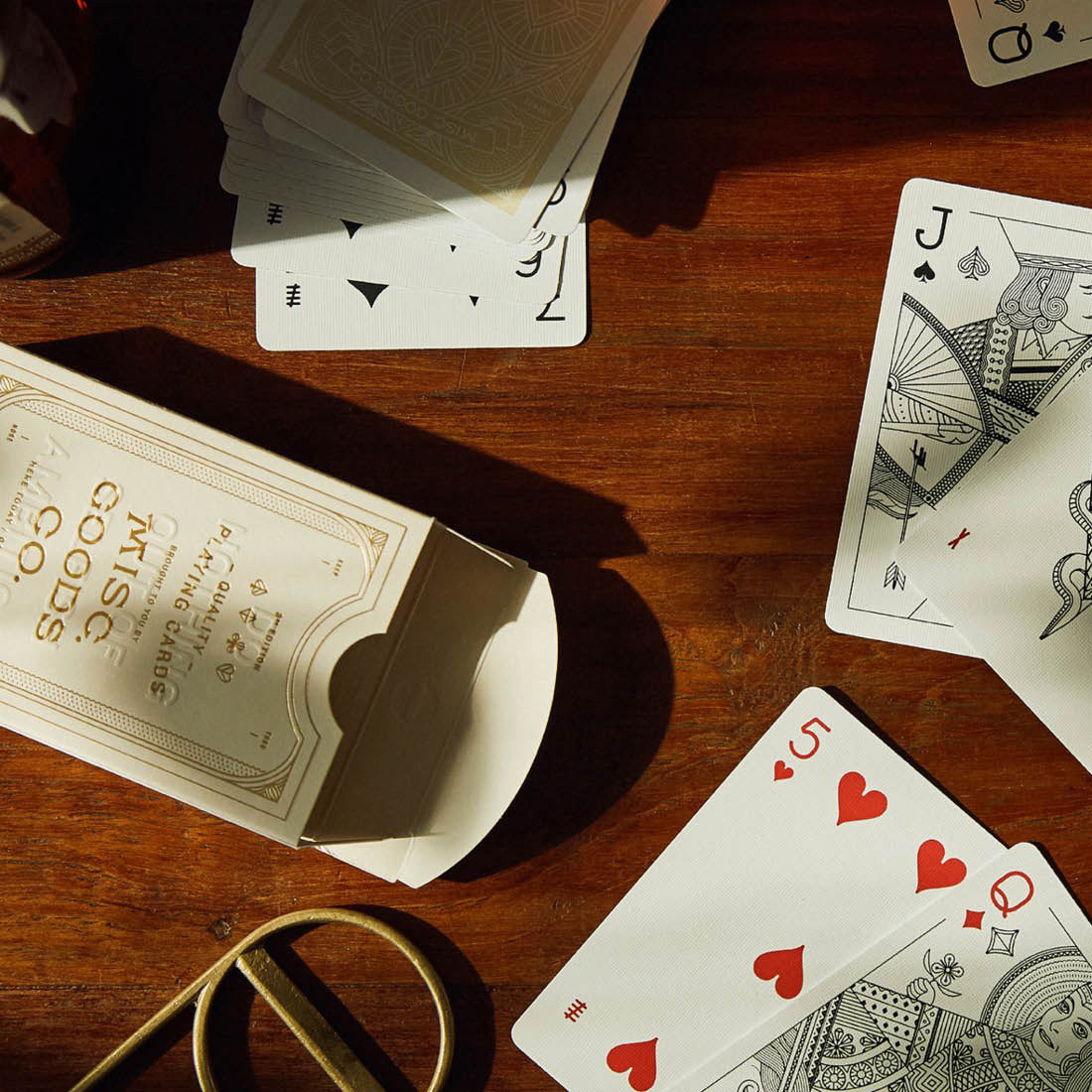 Illustrated Playing Cards (Ivory)