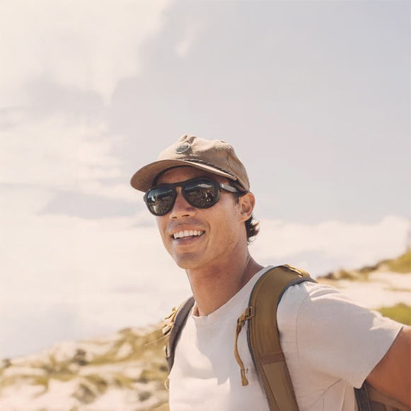 Treeline Glacier Sunglasses (Black Slate)
