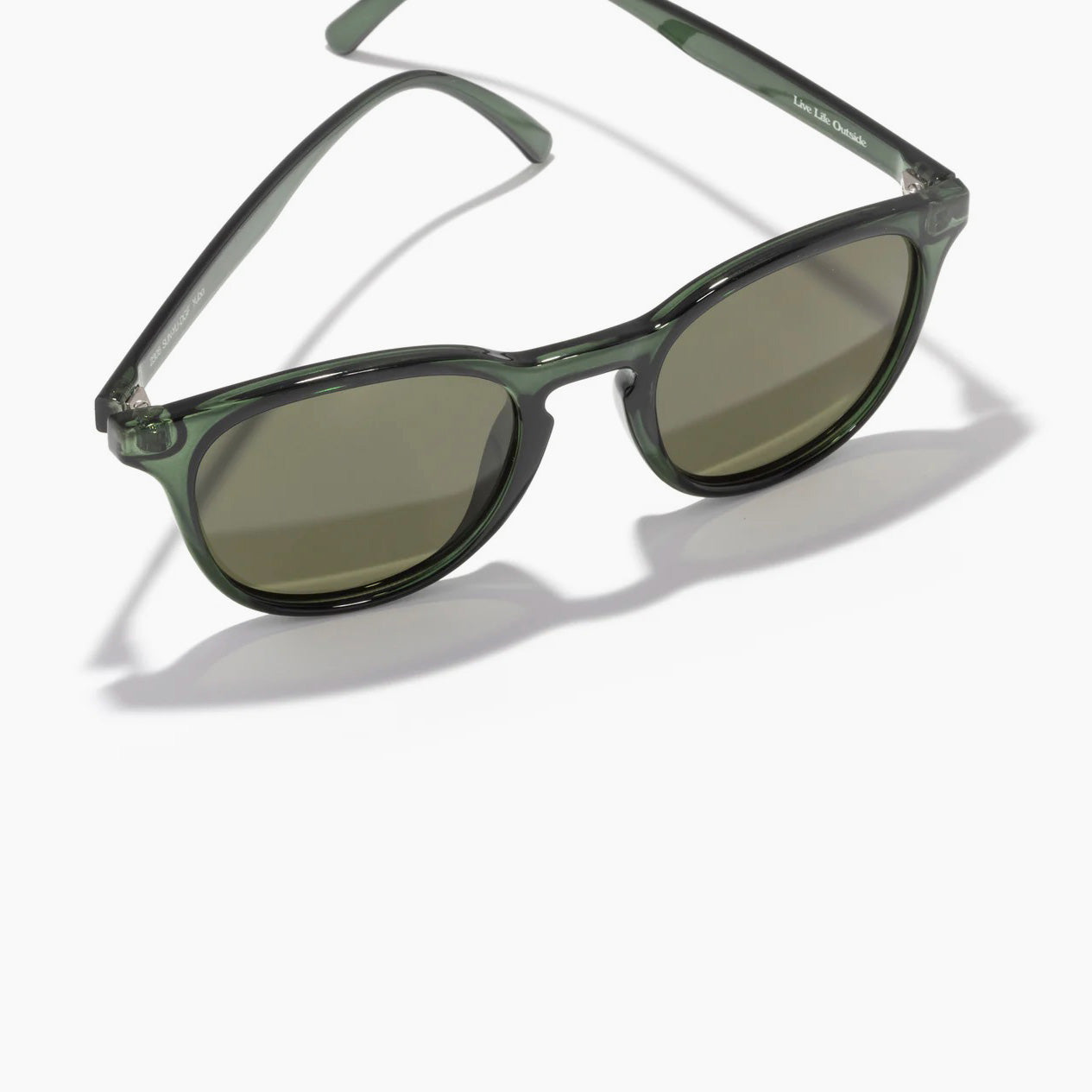 Yuba Polarised Sunglasses (Deep Green Forest)