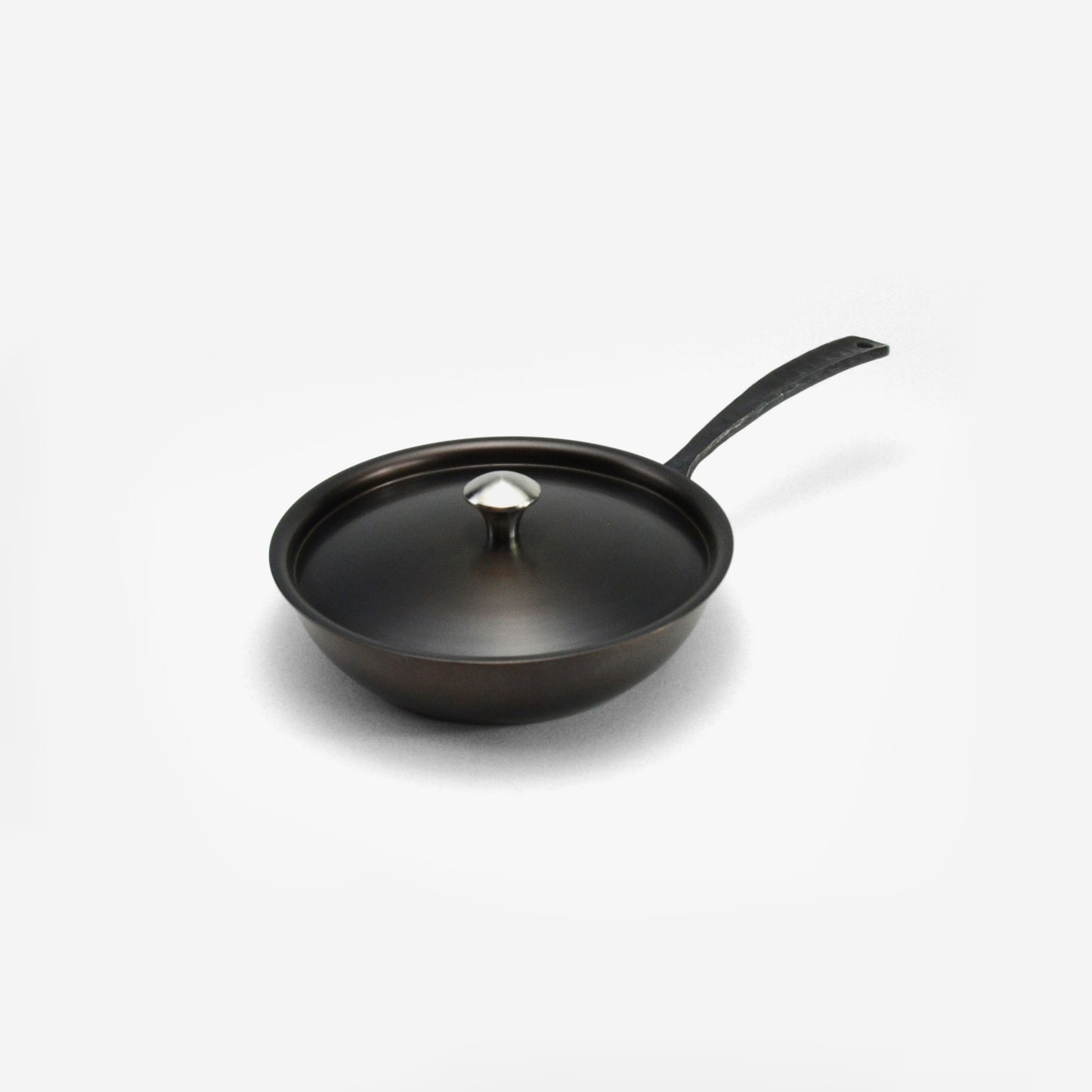 Hand-Forged Frying Pan + Lid (8")